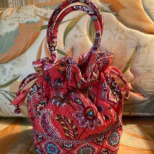 Vera Bradley drawstring cinch bag